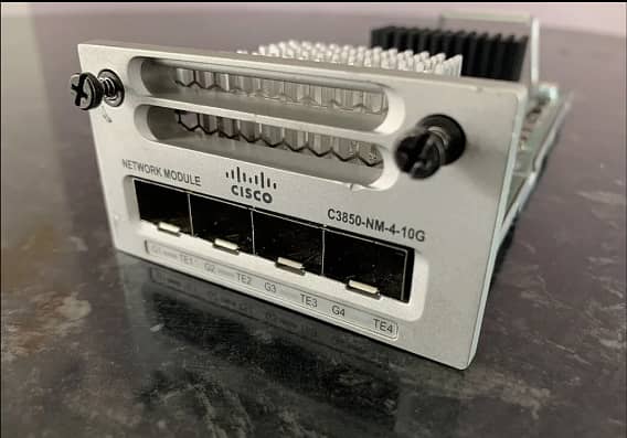 Cisco C3850-Nm-4-10g -   4 x 10G Network Module for 3850 Series Switch 0