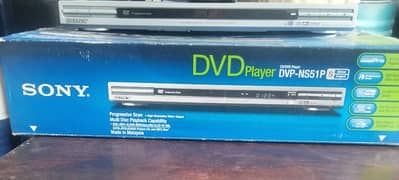 Sony DVD player unused.