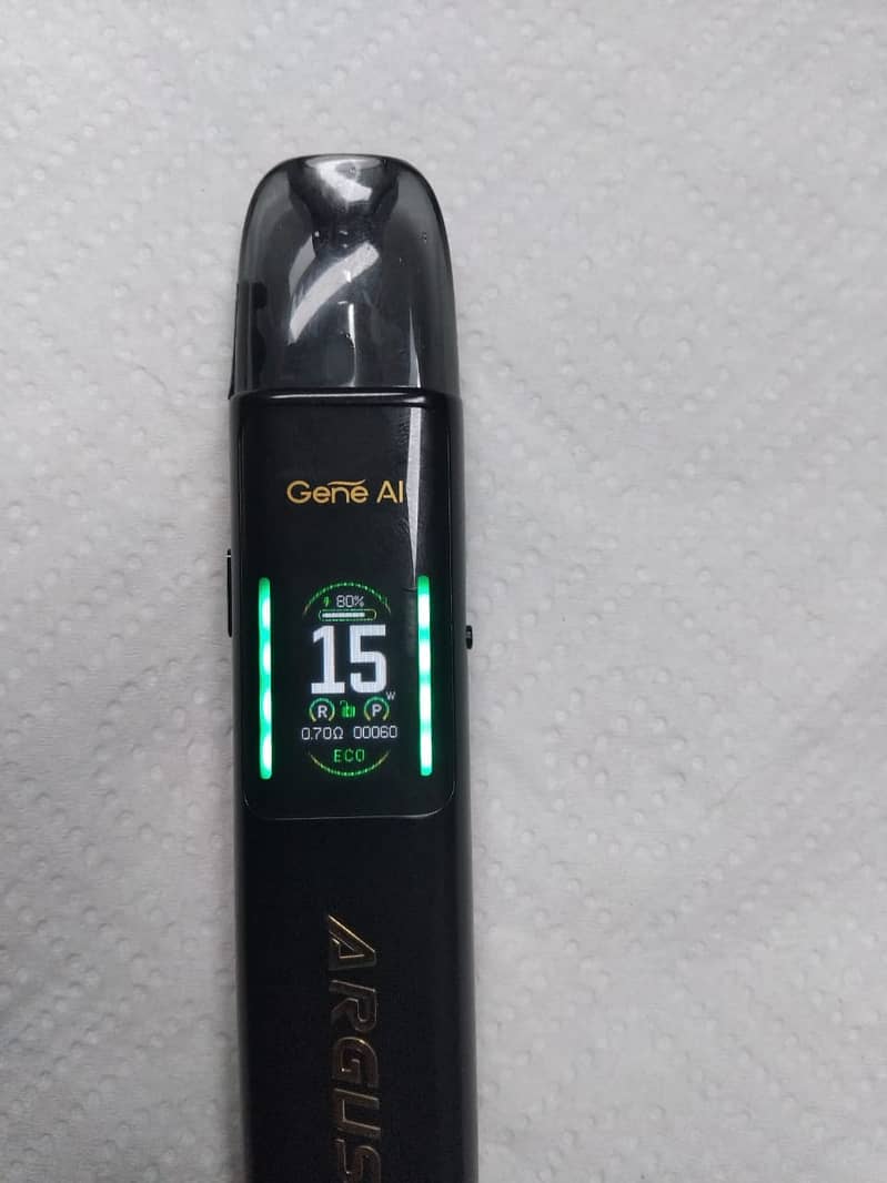 Argus Gene AI Vape Pod | Multiple Functions | Display Screen 1