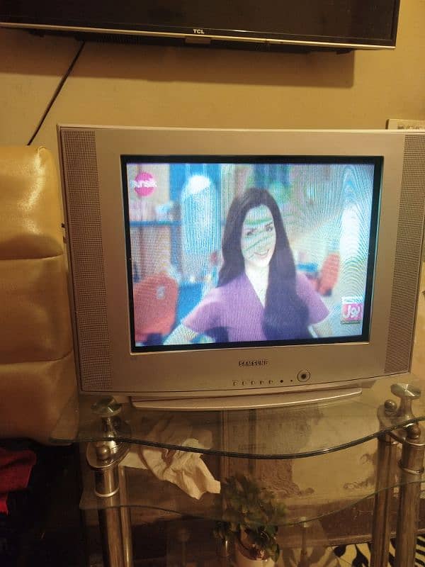 TV with trolly 7