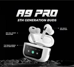 A9 pro with LCD EARBUDS