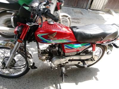 Exchange with 2026 or 2027 model honda 70 new sticker