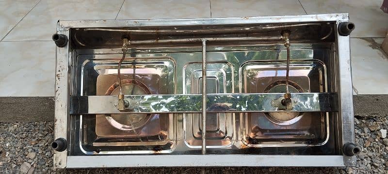 Stove with 2 burners 2