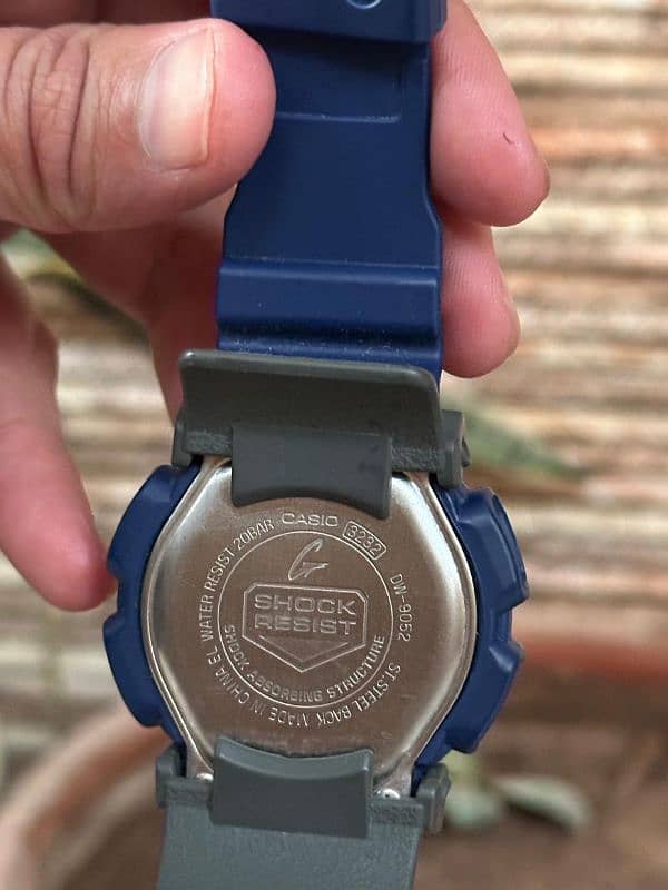 Casio G shock DW 9052 Navy Edition 3