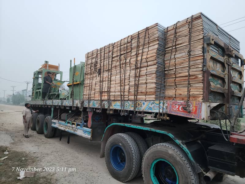 "KM MUGHAL Automatic Concrete Paver Tiles & Block Making Machine 4