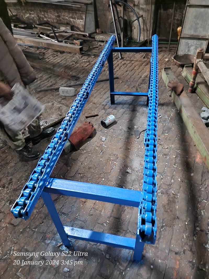 "KM MUGHAL Automatic Concrete Paver Tiles & Block Making Machine 11