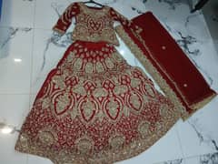New Bridal Lehnga Red For Sale
