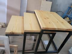 wooden table
