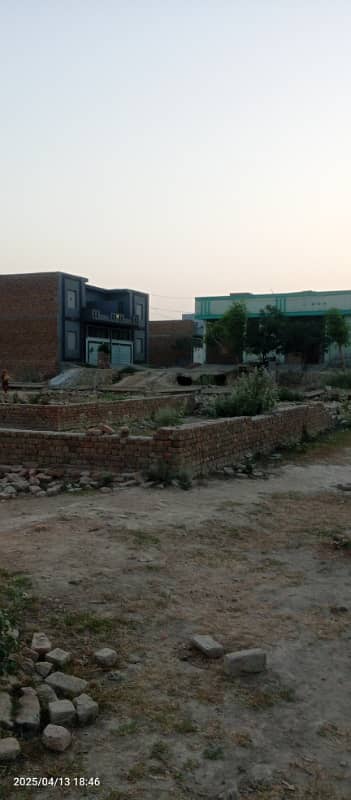 Very urgent Sale Hasan town rafyqamer road 3.8 mrla Plot wid 22ft front Urgent Sale, 03006803629 1