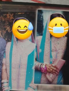 bridal dress for barat and valima