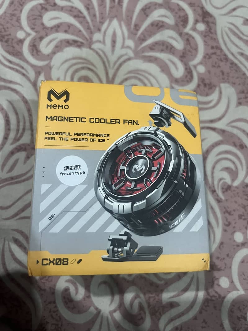 Cx08 memo cooling fan 1 month use only 1