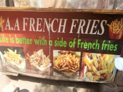 French fries Counter