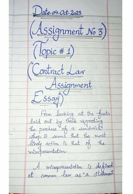 writting assignment 6