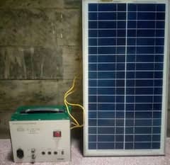 Solar plate and charging companion box without battery