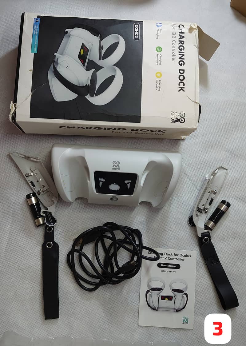 For Oculus Quest 2, (Charging Dock, Link Cable, etc) 0