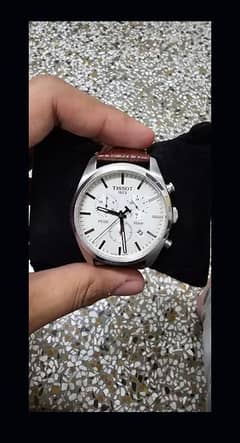 Tissot leather watch for man
