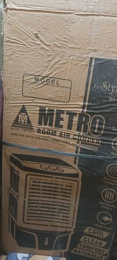 Metro Air cooler AC DC just 15 days USD brand new condition