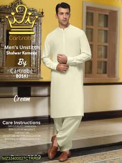 Cotton suit for man