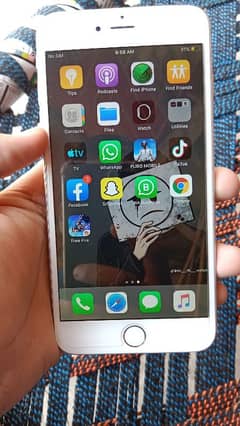 watsp 03018223355 original iphone 6plus non Pta water prof 128gb 10by9