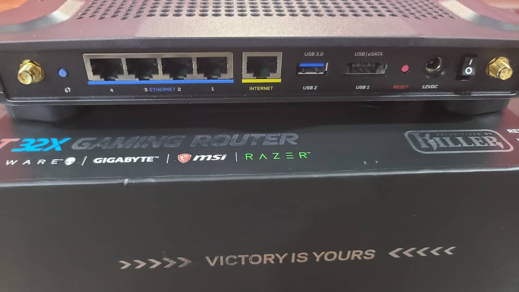 Linksys WRT32X AC3200 Dual-Band Wi-Fi Gaming Router Box Pack 2