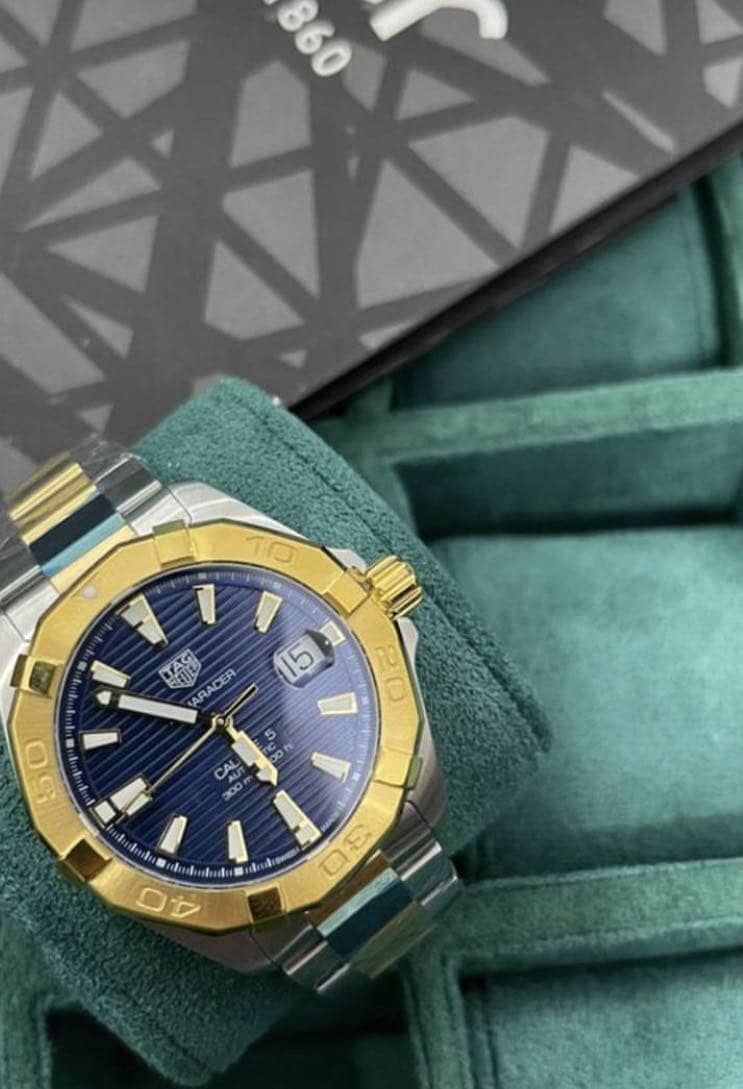 Tagurere mens exclusive watches with complete original packaging 0