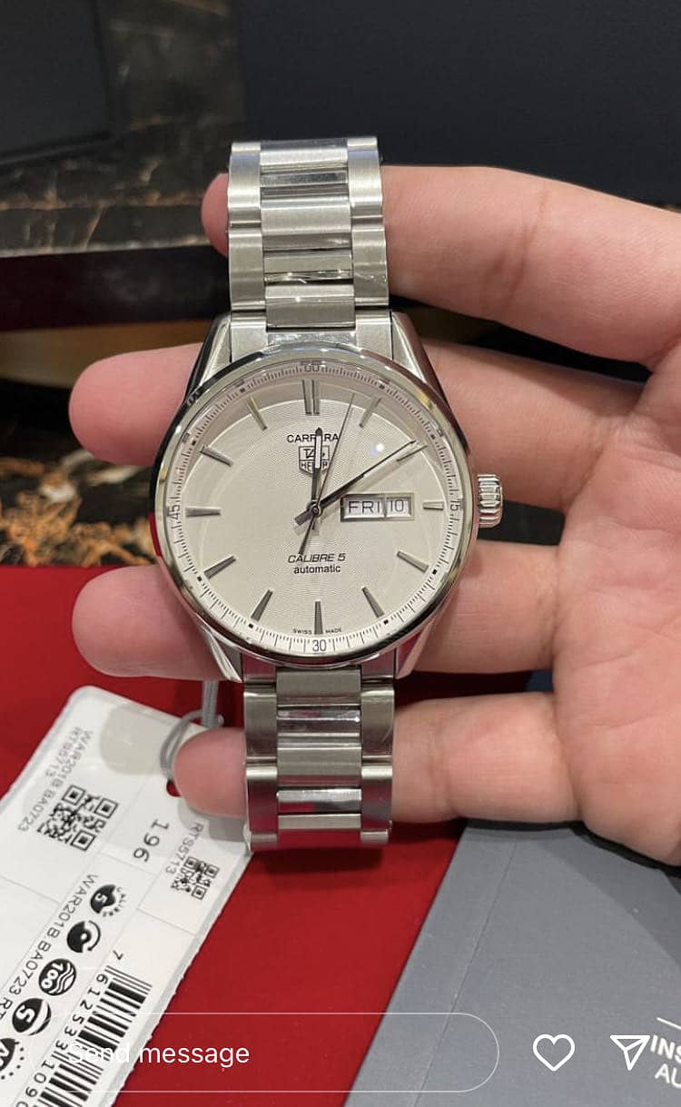 Tagurere mens exclusive watches with complete original packaging 7