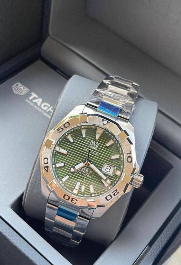 Tagurere mens exclusive watches with complete original packaging 10