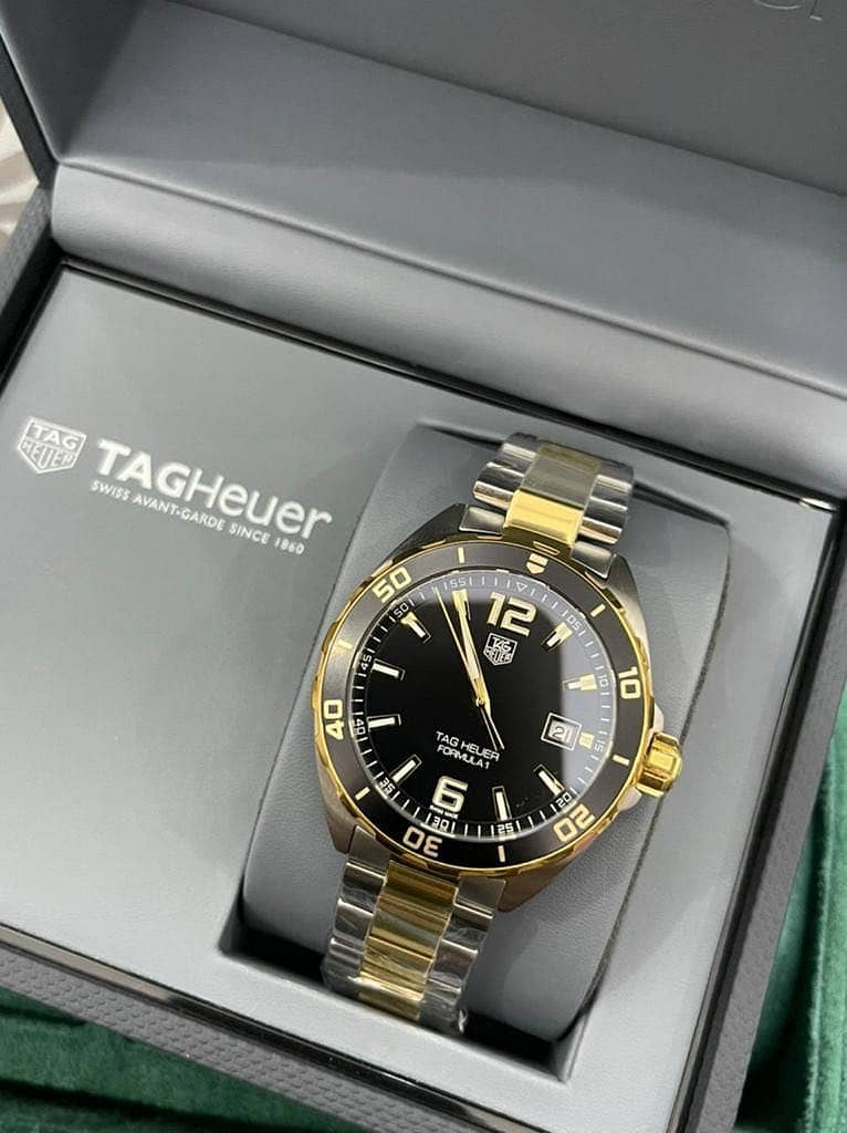 Tagurere mens exclusive watches with complete original packaging 15