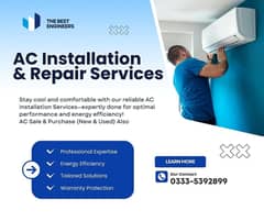 Ac Repair , Ac Service, Ac Installation , AC Gas Filling & Maintenance