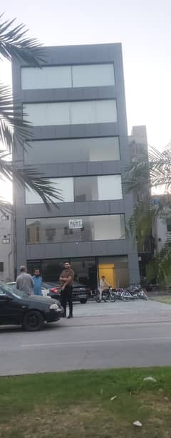 8.5 Marla Commercial Building for Rent Ground Floor & Basement Available