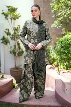 Baroque Printed Allover 3pc