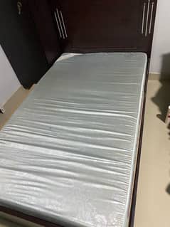 2 Wooden Single Bed with Mattress 10/10 Condition