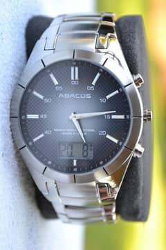Fossil Abacus dual time watch
