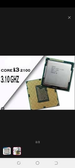 processor corei3 2nd gen{ 03327944046}