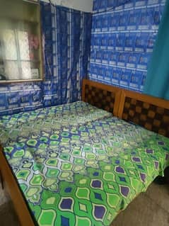2 Single Beds without Mattress – Good Condition