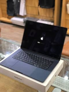 BRAND NEW BOX OPEN MACBOOK AIR M2 15 INCH MIDNIGHT BLUE 8GB RAM 256GB