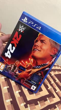 WWE 2K24 USED PS4 GAME FOR SALE