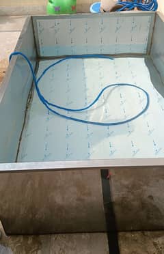 Stainless steel swimming pool