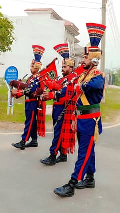 Band Baja fouji Pipe band, Barat ,Wedding Dhol, Mehndi , Events