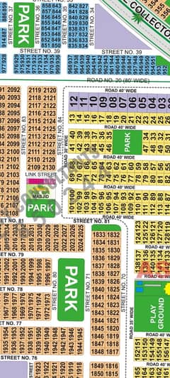 Sector D 20 Marla for sale @28 lac cost of land Park facing
