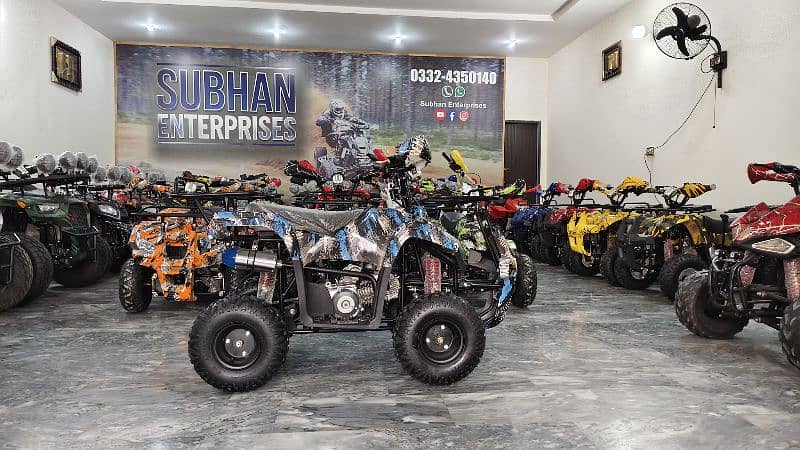 124cc Sports Mini Hunter Jeep Atv Quad Bikes Delivery In All Pakistan 1