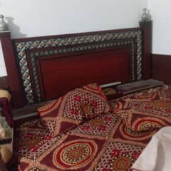 Double bed dressing