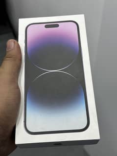 I PHONE 14 PRO MAX 256 GB PTA APPROVED hONG KONG MODEL DUAL SIM PHY