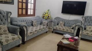 7 Seater Sofa Set including 2 Royal Sofas