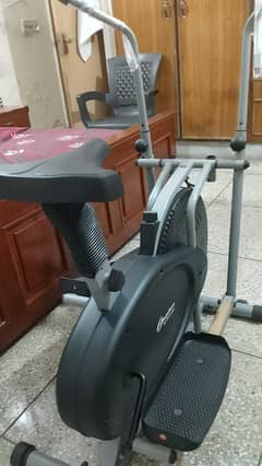 Elliptical Air bike Magnetic Exercise Cycle Gym Fitness Machine