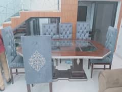 Dinning Table with 6 chairs