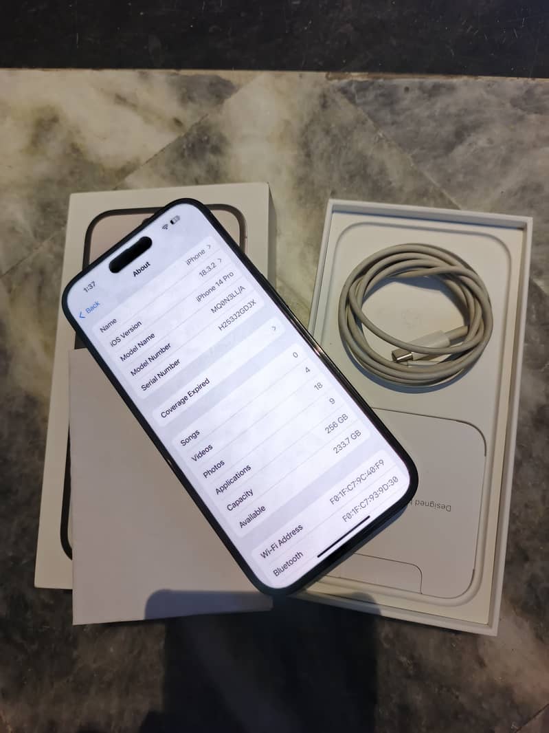 Iphone 14 pro JV 256GB 9