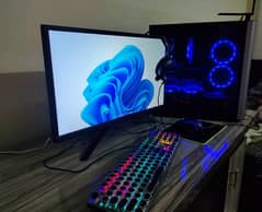 Gaming pc for sale with all components.
