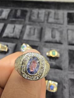 saloon sapphire 2 carats