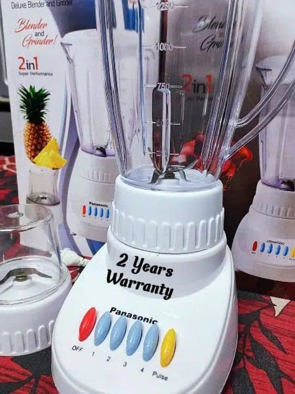 2 in 1 Multi Function Juicer Grinder and Blender Machine  (COD) 3